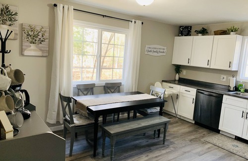 Kimball House | Cheerful 3 bedroom home on wooded acre. Near to Port Huron and Lake Huron.