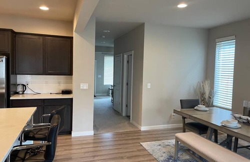 Smokey Point House | Cheerful 4-bedroom home with an indoor fireplace