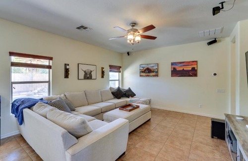 Maricopa House | Cheerful Maricopa Gem with Home Theater and Game Room!