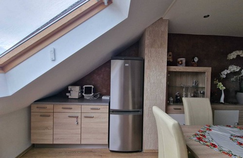 Rheinau House | Cheerful Roof Flat in a Private German Style Housen
