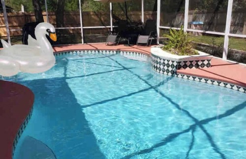 Orange Park House | Cheerful three bedroom home with a pool