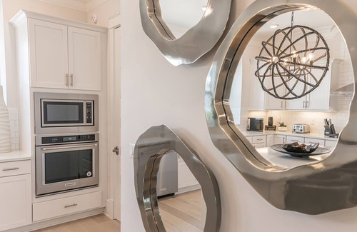 Santa Rosa Beach House | Chef's Kitchen ~ Community Pool ~ 6-Seat Golf Cart Included ~ Elevator
