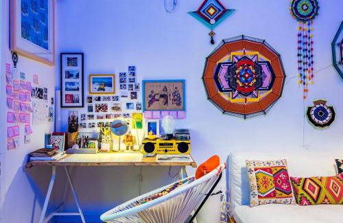 Chengdu City Centre Apartment | Chengdu Liaofan Design B&B Wuhou Temple Jinli Kuanzhai Alley 1 Bedroom 1 Living Room River View King Room Private Simple Design Style Independent Space Suite