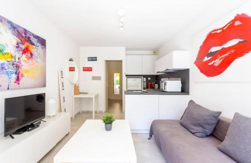 La Petite Motte Apartment | Chez Erika - Magnifique T2 climatisé avec parking privé à quelques mètres des plages