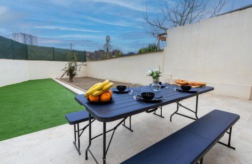 Nogent-sur-Oise House | Chez Lana - 8 prs - Parking - Jardin