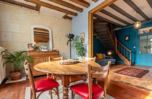 Montrichard Val de Cher House | Chez Miriam - Maison de caractère - Ville avec jardin