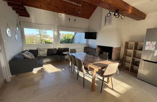Stella-Plage House | Chez Pape & Mame : Stella-Plage, Maison 10-12 Pers