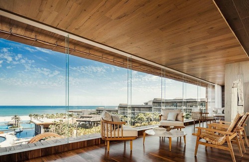 Zona Hotelera Apartment | Chic 1-bedroom resort with AC, fitness room in delightful San José del Cabo