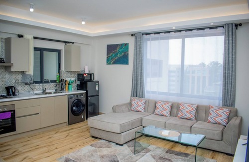Embakasi Apartment | Chic 1-bedroom apartment with fitness room, WiFi in enjoyable Nairobi