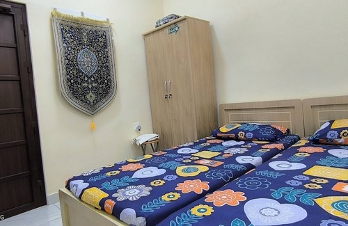 Qudaibiya House | Chic 1-bedroom apartment in cool Manama with WiFi, AC