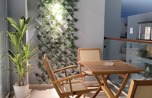 Seeb Apartment | Chic 1BRlPool &Walkable Hotspots