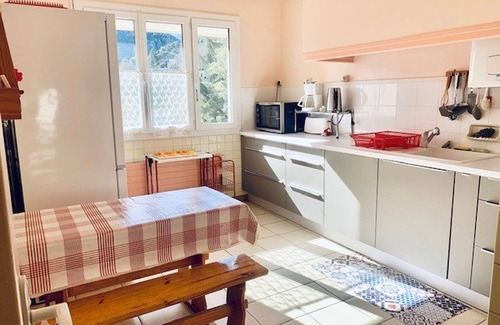 Amelie-les-Bains-Palalda Apartment | Chic 2-Room Apartment with Terrace, Veranda, and Garage, Near City Center and Cures, Sleeps 5
