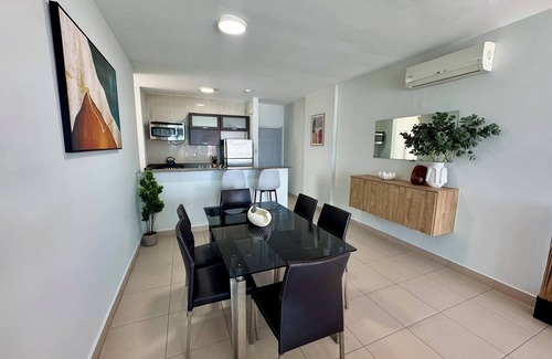 Tumba Vieja Apartment | Chic & Airy 2BR Condo, Gym and pool Access, Prime Panama Location