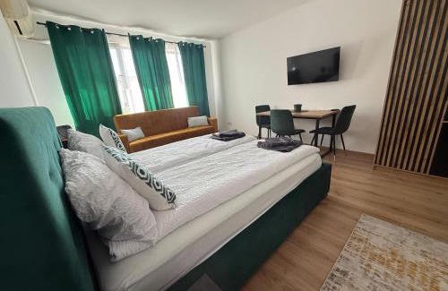 Carei Apartment | Chic Apartments - City Center - Free Wifi AC