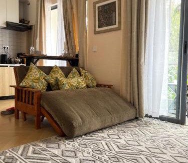 Syokimau Apartment | Chic Boho studio near the Airport, Railway station and Nairobi National Park