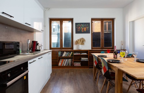 Mulhouse Apartment | Chic & cozy - 2 apartments with 4 bedrooms + dormitory - heart historical center