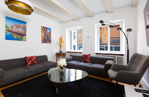 Mulhouse Apartment | Chic & cozy - 2 apartments with 4 bedrooms + dormitory - heart historical center