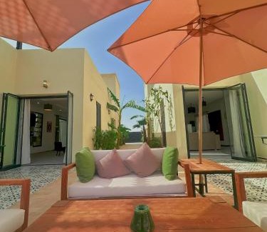 Tnine Ourika Villa | Chic Duo Villas with Pool & Hammam