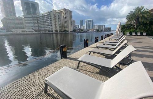 Hallandale Beach Apartment | Chic Miami Beach Stay, Comfort, Style & Sea Views -A