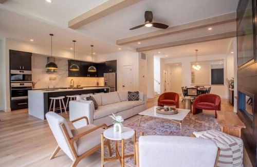 Merrifield House | Chic, Modern, Scandi-Style Home with Movie Theater in the Heart of Fairfax!n