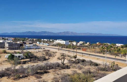La Ventana Apartment | Chic Partial Ocean View Studio with Fitness Room, Pool, and WiFi in La Ventana!