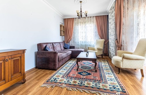 Maltepe Apartment | Chic Residence w Balcony 10 min to Hilltown Mall