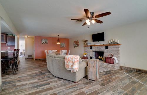 Tyrone House | Chic Silver City Getaway with Patio and Gas Grill