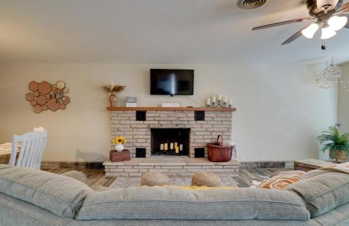 Tyrone House | Chic Silver City Getaway with Patio and Gas Grill