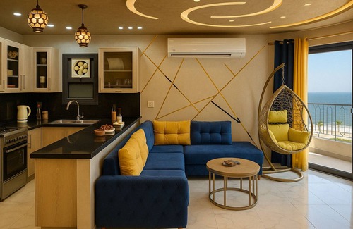 Az-Zohur Ski Chalet | Chic Spacious Retreat in Porto Said