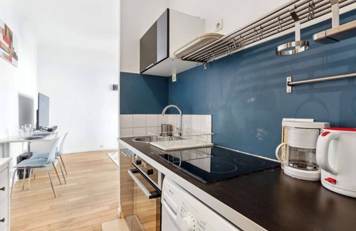 Parchamp–Albert Kahn Apartment | Chic studio with downtown Boulogne-Billancourt