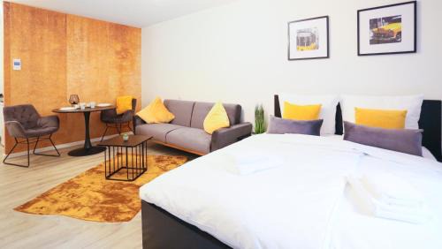 Mannheim Apartment | Chic Studio - 1min zum HBF