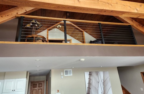 Stambaugh House | Chicagon Lakefront Cabin: Private Sauna & Dock with Rowboat - Near Ski Brule