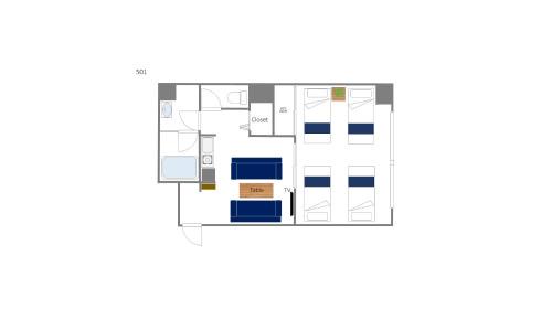 Hiroshima City Centre Apartment | Chidori Inn Fukuromachi Hiroshima
