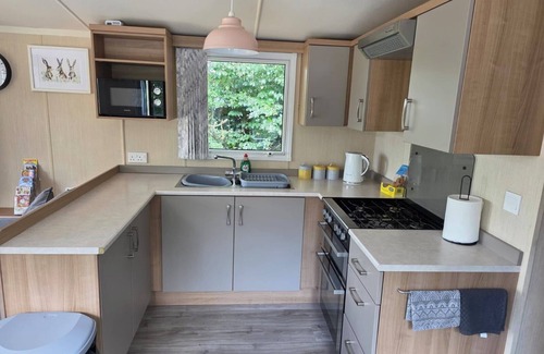 Stowford Cabin | Cholwell 3-Bed Lodge, Sleeps 6, Pet Friendly