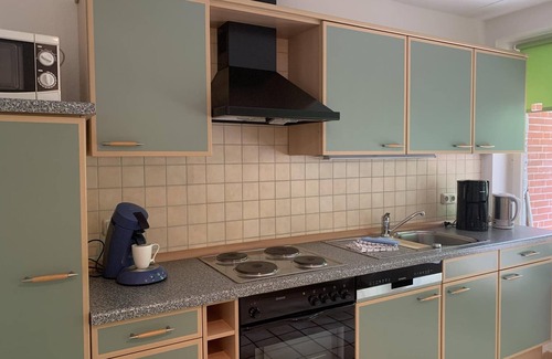 Munkeboe Apartment | Christians, holiday apartment - apartment/apartment, shower, toilet, 3 bedrooms