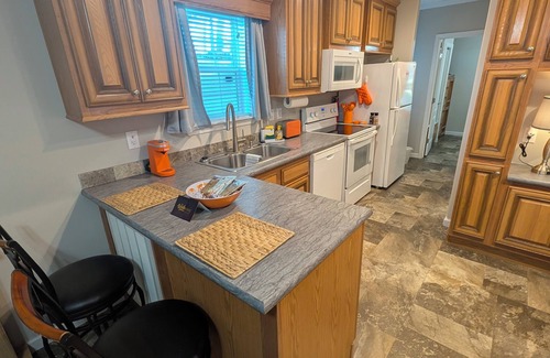 Deltona Lakes Cabin | Citrus Lodge. 70" TV. Patio, Quiet,Private Patio & Free Parking