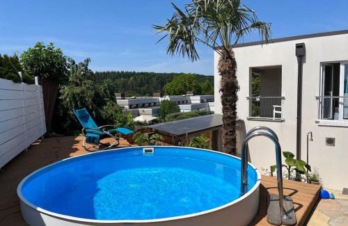 Boxberg Apartment | City Chillout Heidelberg, Apartment mit Sauna & Pool