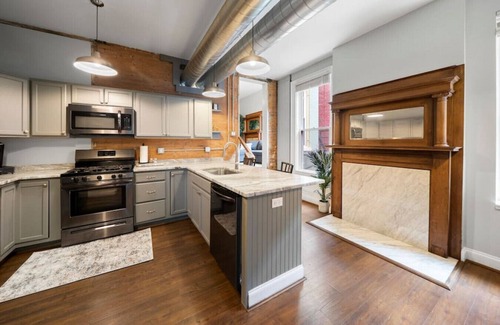 Cincinnati Apartment | City Escape 2BR Steps to TQL | OTR | Downtown