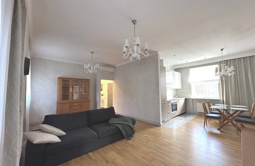 Centrs Apartment | City heart, space, loft view, free parking