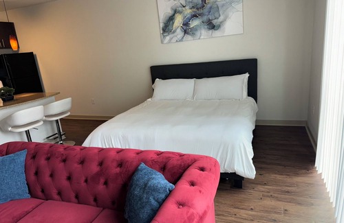 Acipco-Finley Apartment | City View Studio Pool Gym Walk to UAB