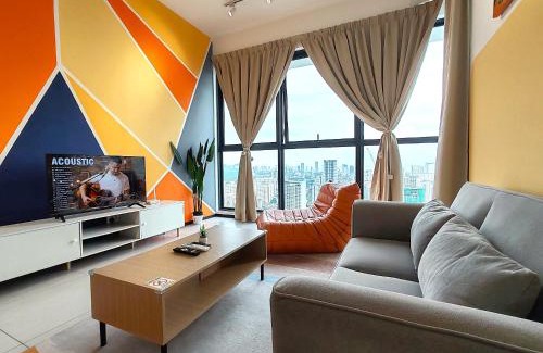 George Town Apartment | Cityscape Suite, 4 to 5 Pax at Urban Suites Georgetown by SuperStay