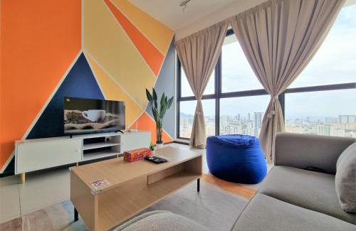 George Town Apartment | Cityscape Suite, 4 to 5 Pax at Urban Suites Georgetown by SuperStay
