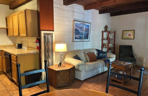 Tanque Verde Cabin | Classic Adobe Casita on Guest Ranch with full Kitchen in Mesquite Tree Bosque!