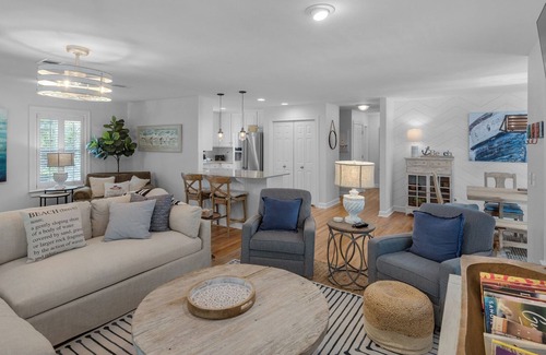 Seagrove Beach House | Classic Beach Home With Heated Private Pool - Sleeps 9