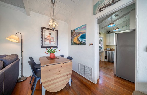 Laguna Beach Cottage | Classic beach town vibe on iconic Cliff Dr, steps to stunning Heisler Pk.