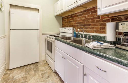 Old West Broad Neighborhood Apartment | Classic Charm Overlooking Square
