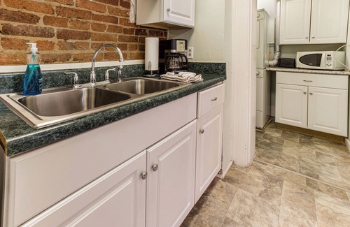 Old West Broad Neighborhood Apartment | Classic Charm Overlooking Square