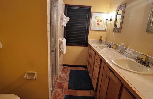 Monte Villa | Classic Comfortable Caribe style villa with an expansive porch and pool.
