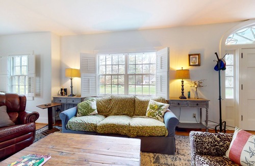 Brevard House | Classic, dog-friendly, mountain home with enclosed yard, great porches & firepit