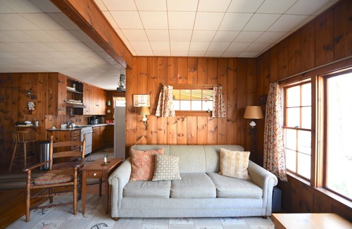 Gray Cabin | Classic Maine camp on Little Sebago Lake. Pet-friendly!